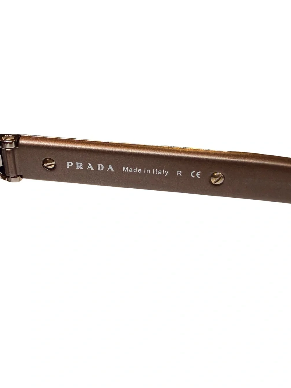 Prada Linea Rossa brown SPS 54I 5AV-6S1 Sunglasses NIB Italy Authentic Luxottica